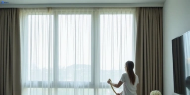 Delicate fabric curtain stain removal silk velvet sheer peregian-beach treatment